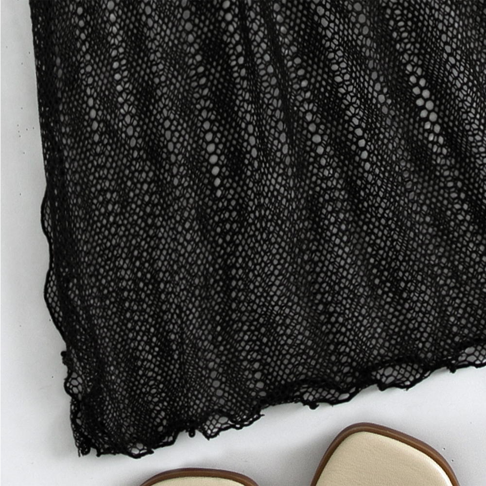 Crochet Mesh Women Cover Up