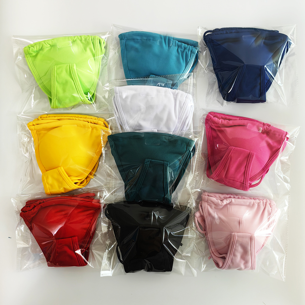 10 solid color g string tie side thong two piece women swimwear